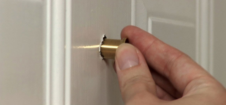 peephole door repair in Antelope